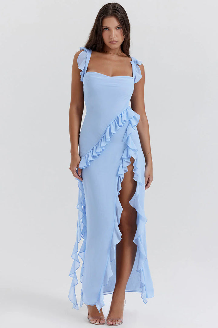 RUFFLE DRESS