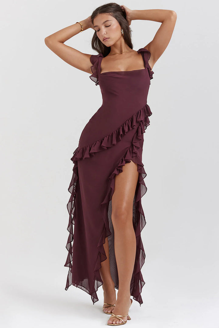 RUFFLE DRESS